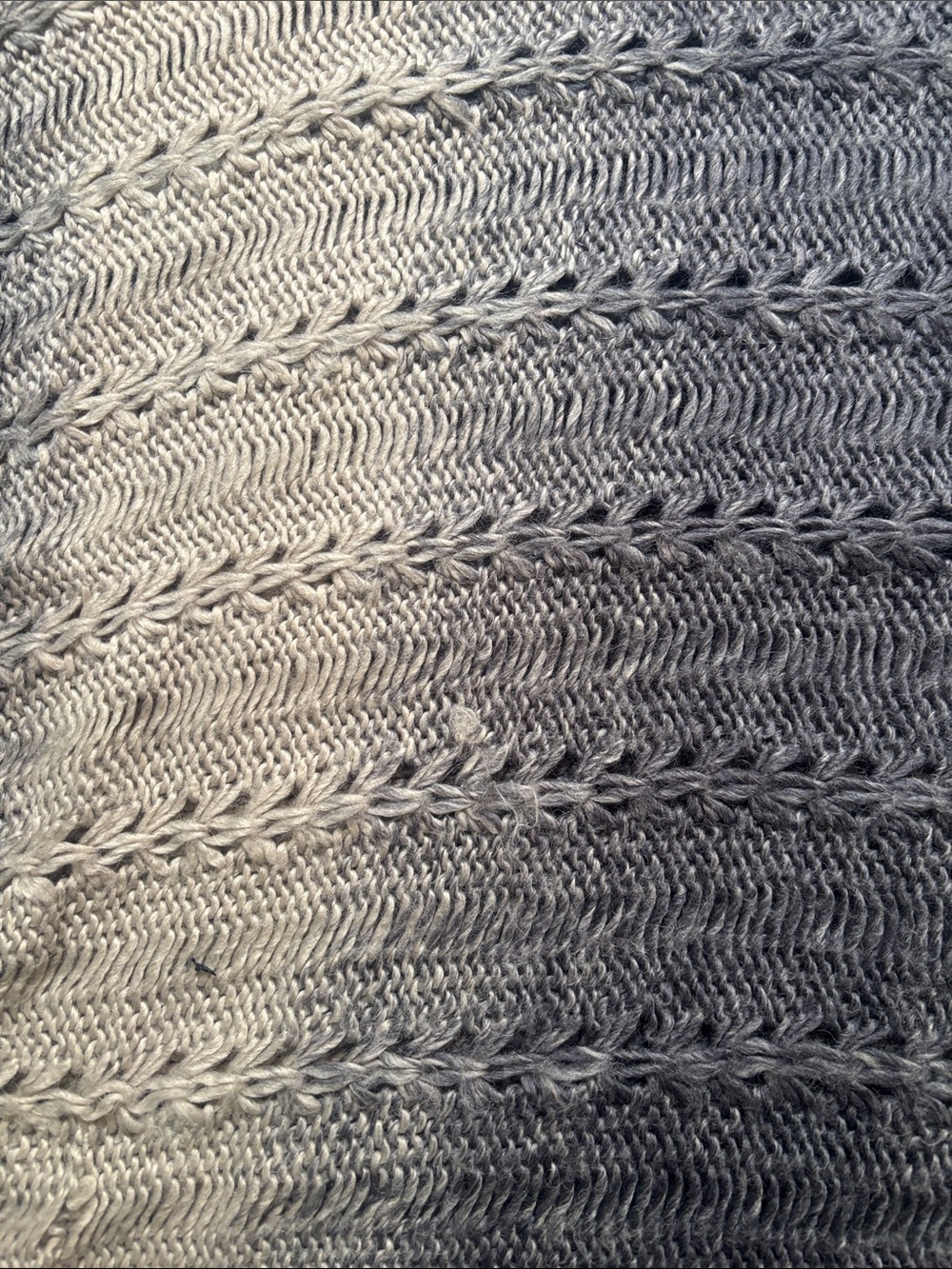 California Moonrise | Ombré Lightweight Oversized Knit Sweater Size Small - Picture 4 of 11